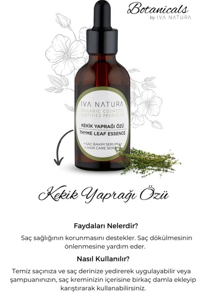 Kekik Yaprağı Özü 50 ml