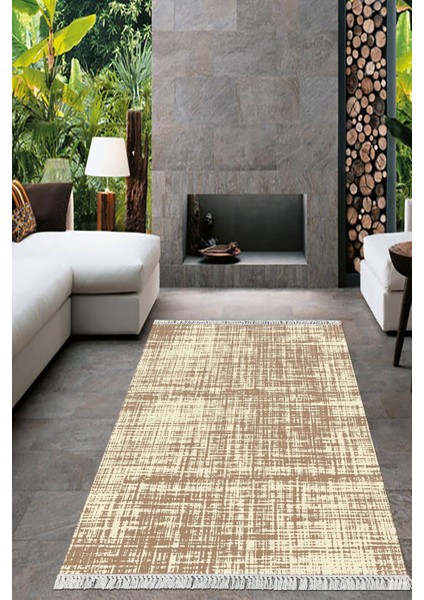 Dijital Baskılı Kaymaz Taban Yıkanabilir Sade Desen Salon Halısı Mutfak Halısı Yolluk VH-HT-603