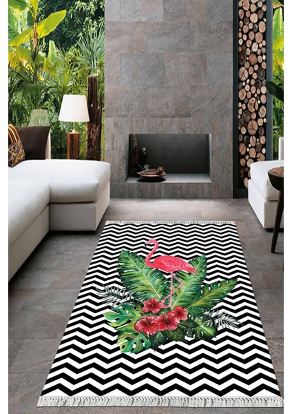 Dijital Baskılı Kaymaz Taban Yıkanabilir Modern Salon Halısı Mutfak Halısı Yolluk VH-HT-654