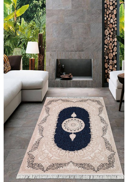 Dijital Baskılı Kaymaz Taban Yıkanabilir Modern Salon Halısı Mutfak Halısı Yolluk VH-HT-653