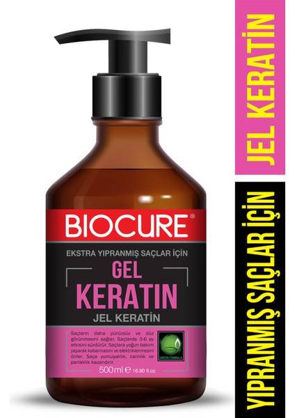 Saç Düzleştirici Jel Keratin - 500ml