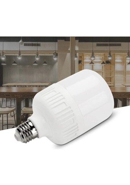 3 Adet 30W Büyük Boy Beyaz LED Tasarruf Ampül 30WATT 3 Adet