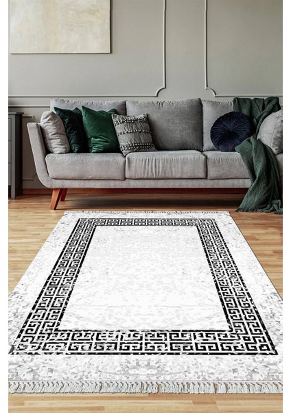 Dijital Baskılı Kaymaz Taban Yıkanabilir Salon Halısı Mutfak Halısı Yolluk VH-SD-1078