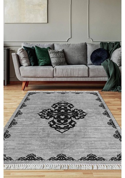 Dijital Baskılı Kaymaz Taban Yıkanabilir Salon Halısı Mutfak Halısı Yolluk VH-SD-1086