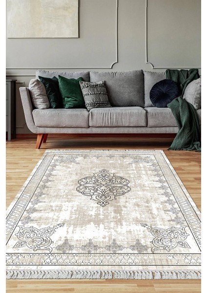 Dijital Baskılı Kaymaz Taban Yıkanabilir Salon Halısı Mutfak Halısı Yolluk VH-SD-1126