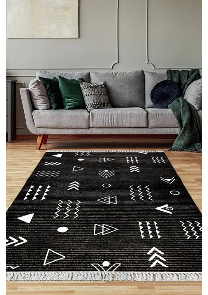 Dijital Baskılı Kaymaz Taban Yıkanabilir Salon Halısı Mutfak Halısı Yolluk VH-SD-1152