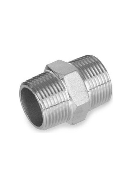 Nippel 1/2 Inch Paslanmaz