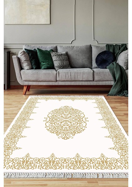 Dijital Baskılı Kaymaz Taban Yıkanabilir Salon Halısı Mutfak Halısı Yolluk VH-SD-1195