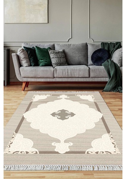 Dijital Baskılı Kaymaz Taban Yıkanabilir Salon Halısı Mutfak Halısı Yolluk VH-SD-1201