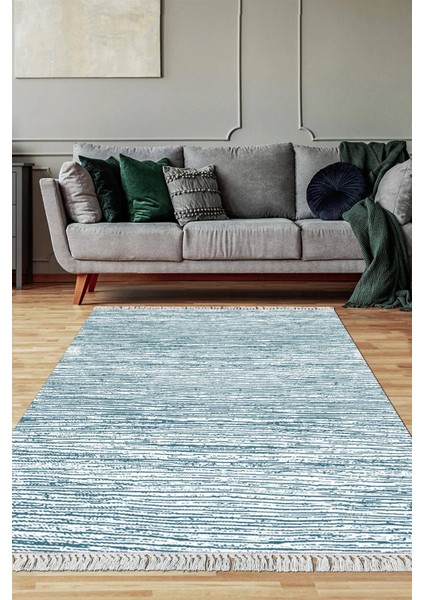 Dijital Baskılı Kaymaz Taban Yıkanabilir Salon Halısı Mutfak Halısı Yolluk VH-SD-380