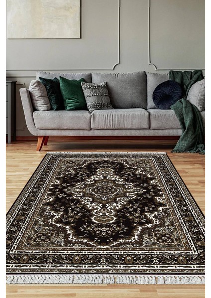 Dijital Baskılı Kaymaz Taban Yıkanabilir Salon Halısı Mutfak Halısı Yolluk VH-SD-526