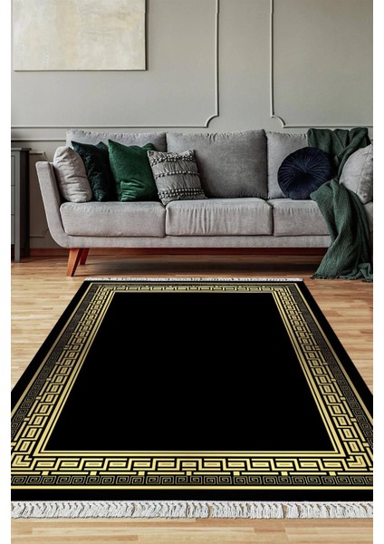 Dijital Baskılı Kaymaz Taban Yıkanabilir Salon Halısı Mutfak Halısı Yolluk VH-SD-565