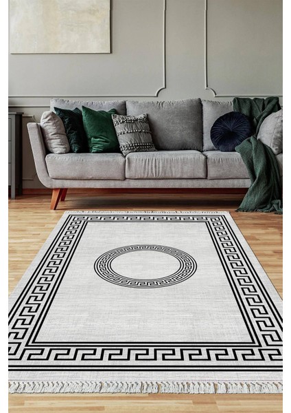 Dijital Baskılı Kaymaz Taban Yıkanabilir Salon Halısı Mutfak Halısı Yolluk VH-SD-584