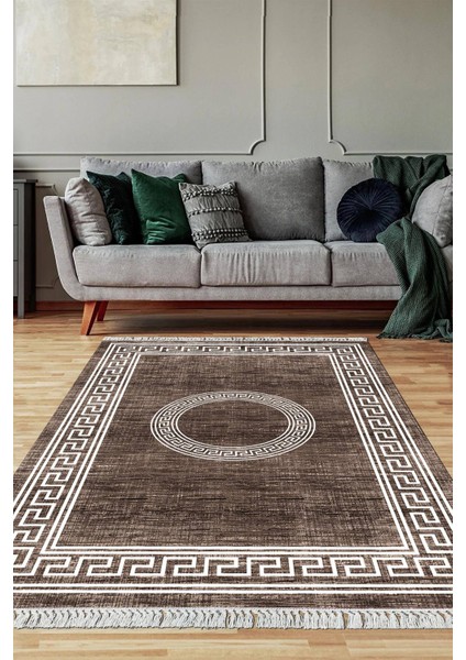 Dijital Baskılı Kaymaz Taban Yıkanabilir Salon Halısı Mutfak Halısı Yolluk VH-SD-585