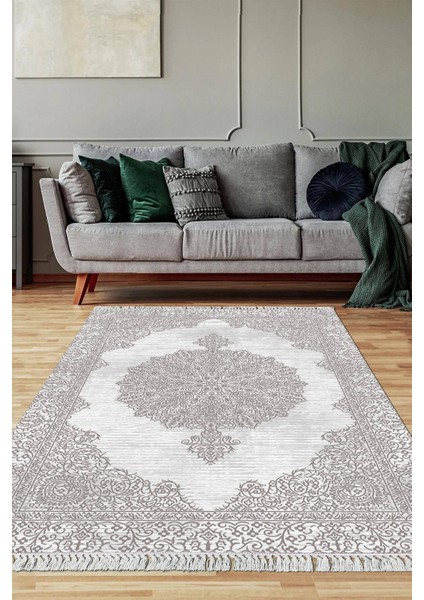 Dijital Baskılı Kaymaz Taban Yıkanabilir Salon Halısı Mutfak Halısı Yolluk VH-SD-699