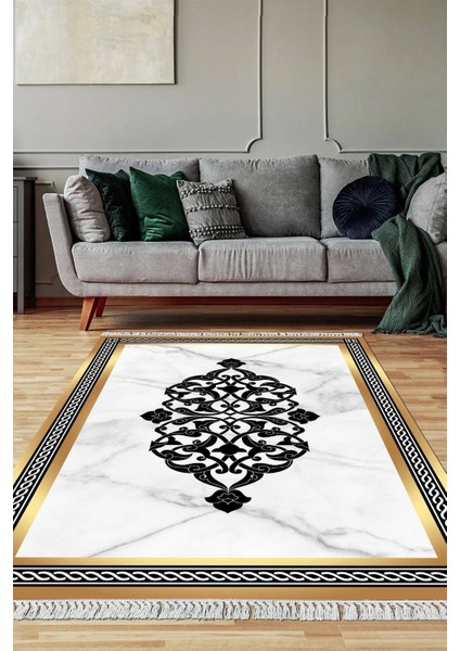 Dijital Baskılı Kaymaz Taban Yıkanabilir Salon Halısı Mutfak Halısı Yolluk VH-SD-705