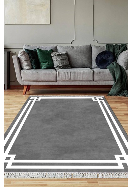 Dijital Baskılı Kaymaz Taban Yıkanabilir Salon Halısı Mutfak Halısı Yolluk VH-SD-763