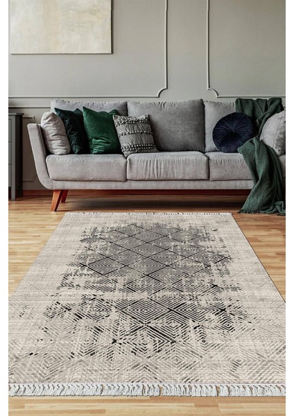 Dijital Baskılı Kaymaz Taban Yıkanabilir Salon Halısı Mutfak Halısı Yolluk VH-SD-825