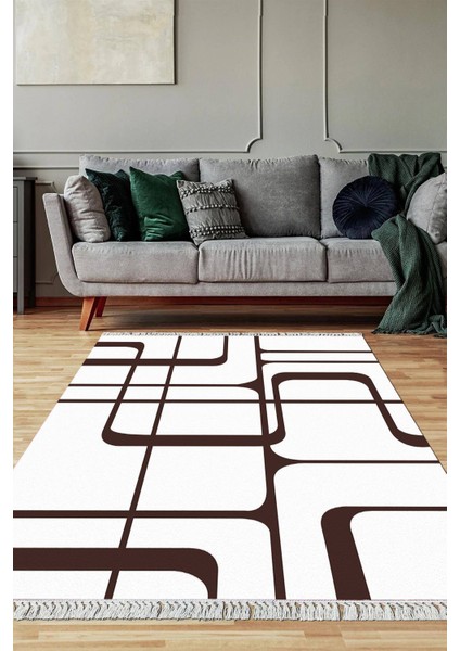 Dijital Baskılı Kaymaz Taban Yıkanabilir Salon Halısı Mutfak Halısı Yolluk VH-SD-982