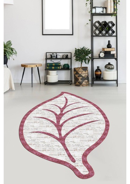 Kaymaz Taban Yıkanabilir Lazer Kesim Salon Halısı Mutfak Halısı Yolluk VHL-SD-488