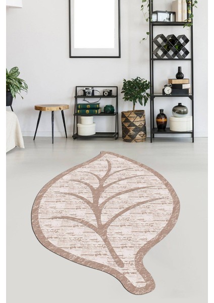 Kaymaz Taban Yıkanabilir Lazer Kesim Salon Halısı Mutfak Halısı Yolluk VHL-SD-491