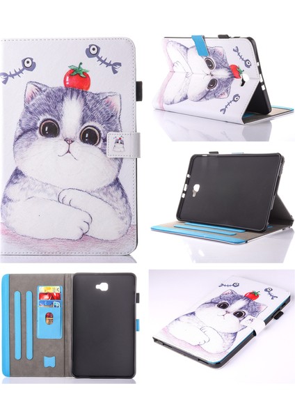 Galaxy Tab A İçin Tablet Kılıfı - Çok Renkli (Yurt Dışından)