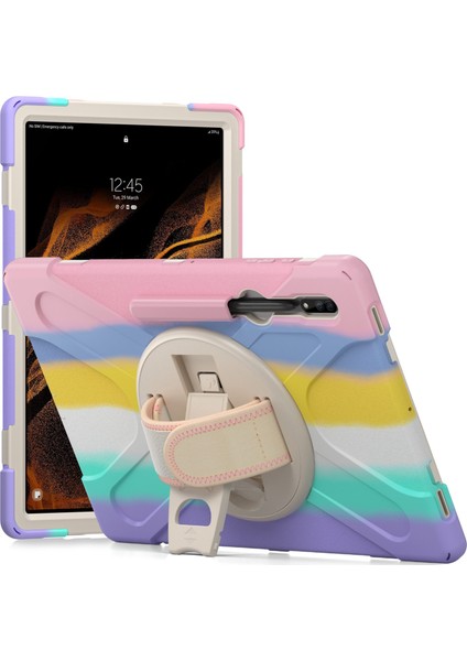 Galaxy Tab S8 Ultra İçin Tablet Kılıfı - Pembe (Yurt Dışından)