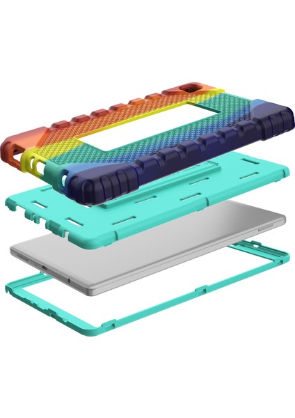 Galaxy Tab A İçin Tablet Kılıfı - Çok Renkli (Yurt Dışından) fırsatları