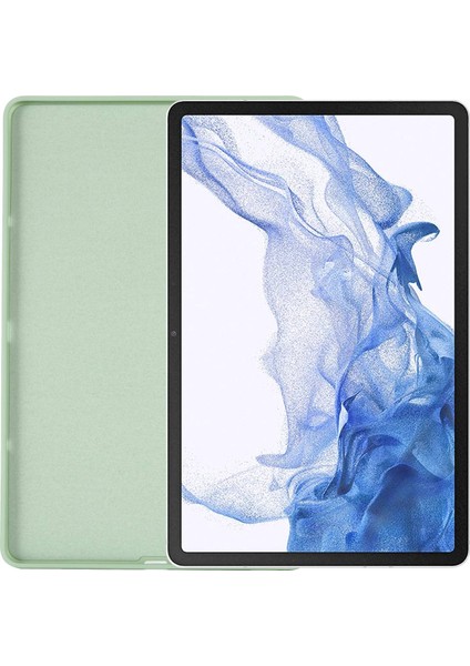 Galaxy Tab S8 İçin Tablet Kılıfı - Yeşil (Yurt Dışından)