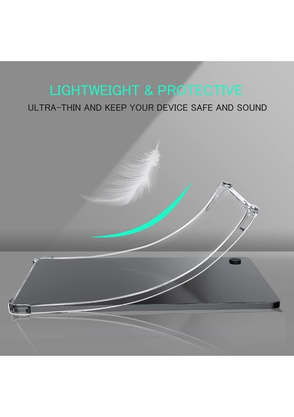 Galaxy Tab A İçin Tablet Kılıfı - Şeffaf (Yurt Dışından) fırsatları