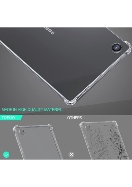 Galaxy Tab A İçin Tablet Kılıfı - Şeffaf (Yurt Dışından) indirimleri