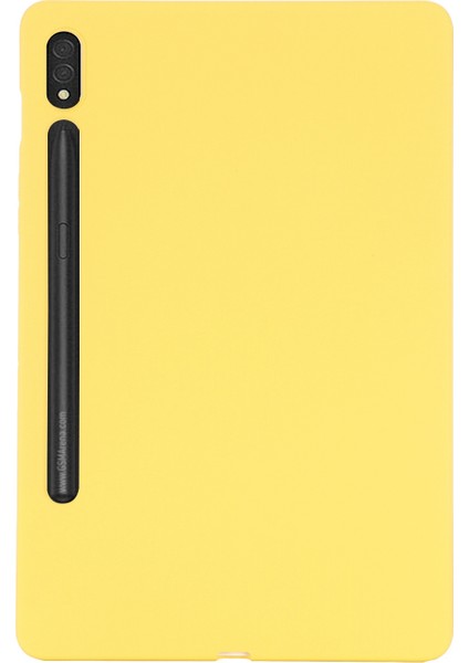 Galaxy Tab S8 Ultra İçin Tablet Kılıfı - Sarı (Yurt Dışından)