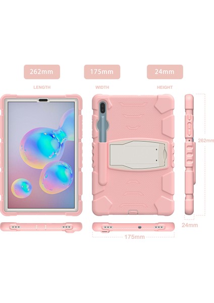 Galaxy Tab S6 İçin Tablet Kılıfı - Pembe (Yurt Dışından)