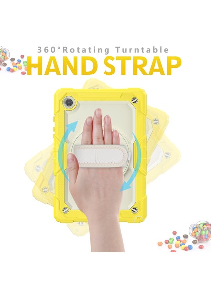 Galaxy Tab A İçin Tablet Kılıfı - Sarı (Yurt Dışından) fiyatları