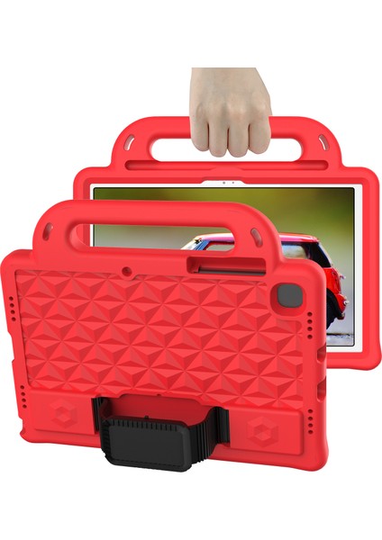 Galaxy Tab A İçin Tablet Kılıfı - Kırmızı (Yurt Dışından)