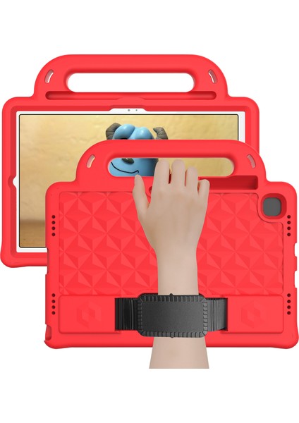 Galaxy Tab A İçin Tablet Kılıfı - Kırmızı (Yurt Dışından) fırsatları