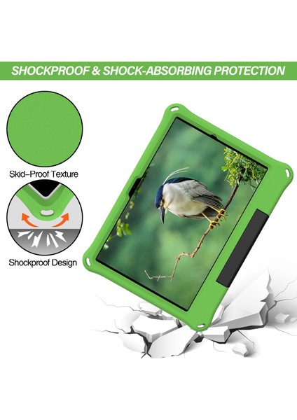 Galaxy Tab A İçin Tablet Kılıfı - Yeşil (Yurt Dışından)