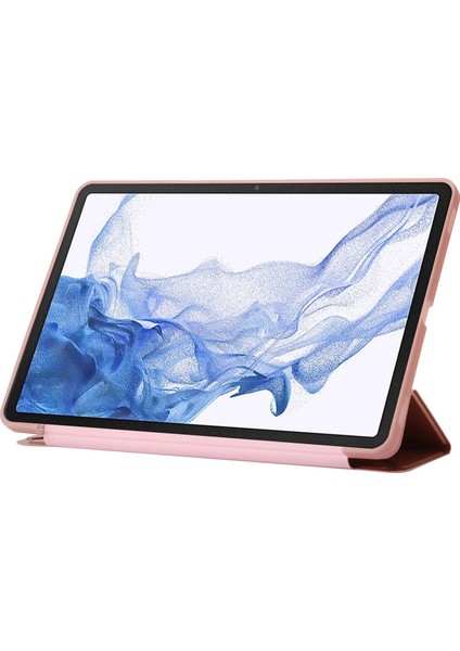 Galaxy Tab S8 İçin Tablet Kılıfı - Rose Gold (Yurt Dışından) fırsatları