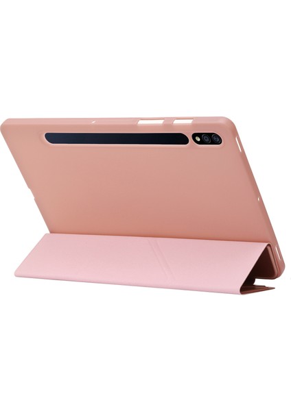 Galaxy Tab S8 İçin Tablet Kılıfı - Rose Gold (Yurt Dışından) indirimleri