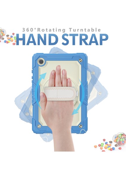 Galaxy Tab A İçin Tablet Kılıfı - Açık Mavi (Yurt Dışından) fiyatları