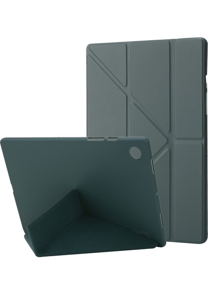 Galaxy Tab A İçin Tablet Kılıfı - Koyu Yeşil (Yurt Dışından)