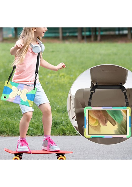 Galaxy Tab A İçin Tablet Kılıfı - Çok Renkli (Yurt Dışından) indirimleri