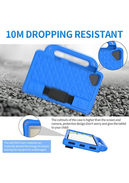 Galaxy Tab A İçin Tablet Kılıfı - Mavi (Yurt Dışından) modelleri