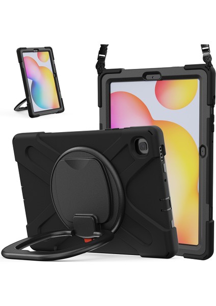 Galaxy Tab S6 Lite İçin Tablet Kılıfı - Siyah (Yurt Dışından) modelleri