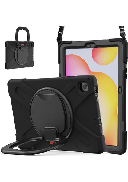 Galaxy Tab S6 Lite İçin Tablet Kılıfı - Siyah (Yurt Dışından) fırsatları