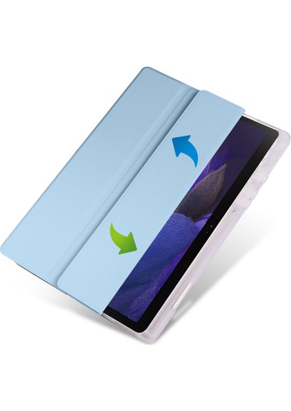 Galaxy Tab A İçin Tablet Kılıfı - Mavi (Yurt Dışından)