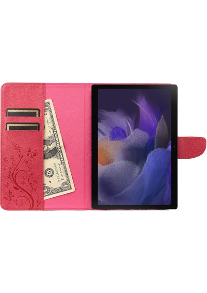 Galaxy Tab A İçin Tablet Kılıfı - Kırmızı (Yurt Dışından) fırsatları