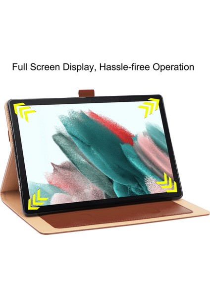 Galaxy Tab A İçin Tablet Kılıfı - Kahverengi (Yurt Dışından) fiyatları