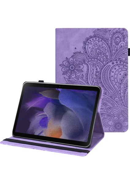 Galaxy Tab A İçin Tablet Kılıfı - Mor (Yurt Dışından)