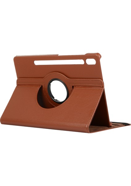 Galaxy Tab S7 Fe İçin Tablet Kılıfı - Kahverengi (Yurt Dışından) indirimleri